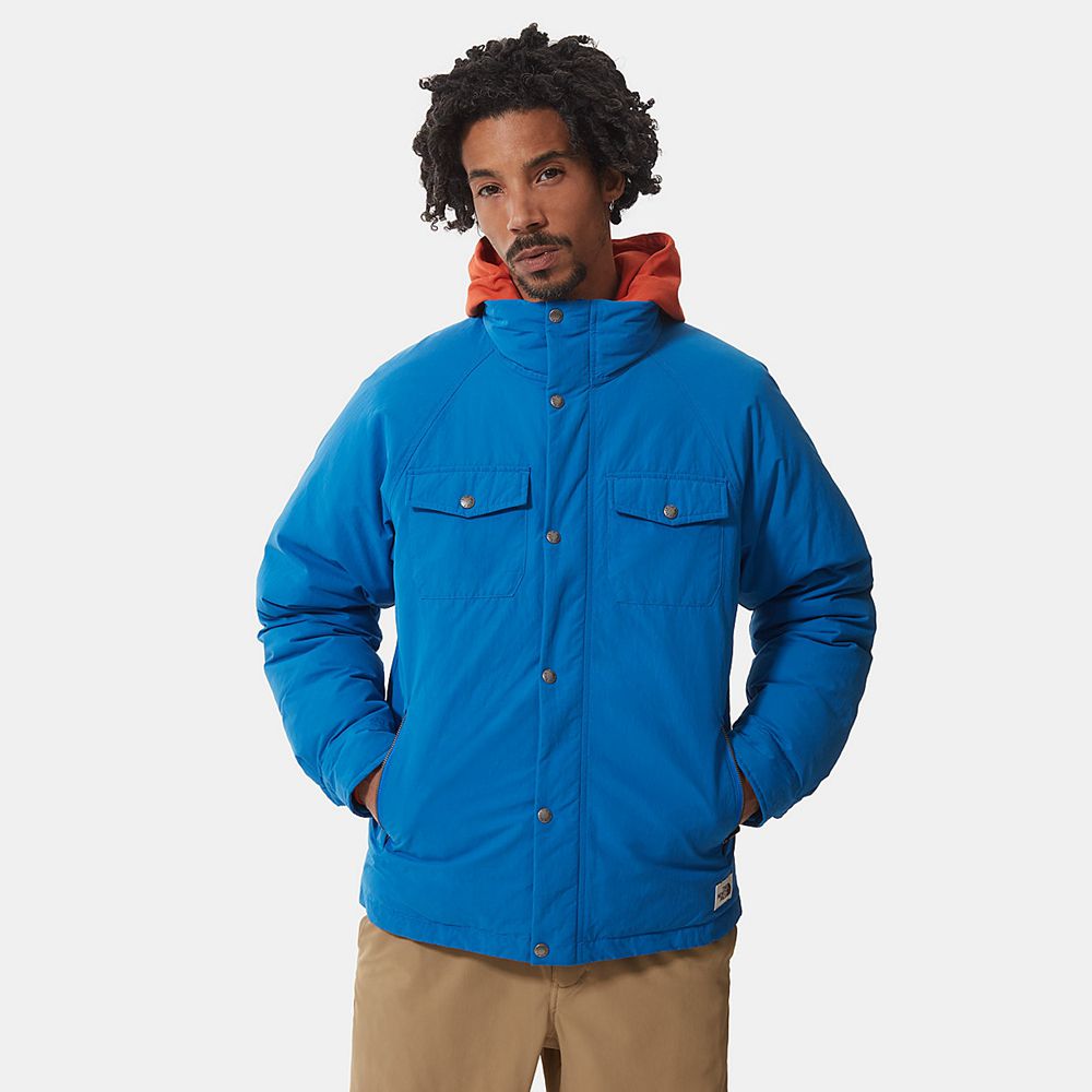 The North Face Winter Jacket Mens Australia - The North Face 1980 Hoodoo Re-Edition Blue Mountain (J